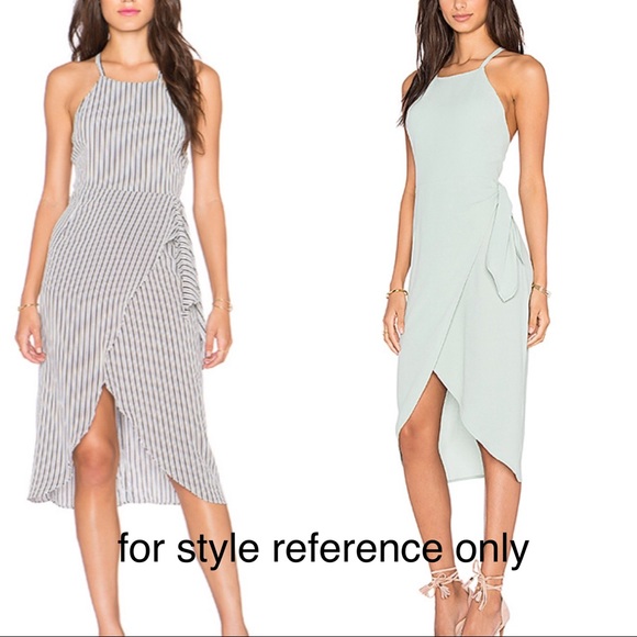 Faux Wrap Dress - Picture 6 of 7